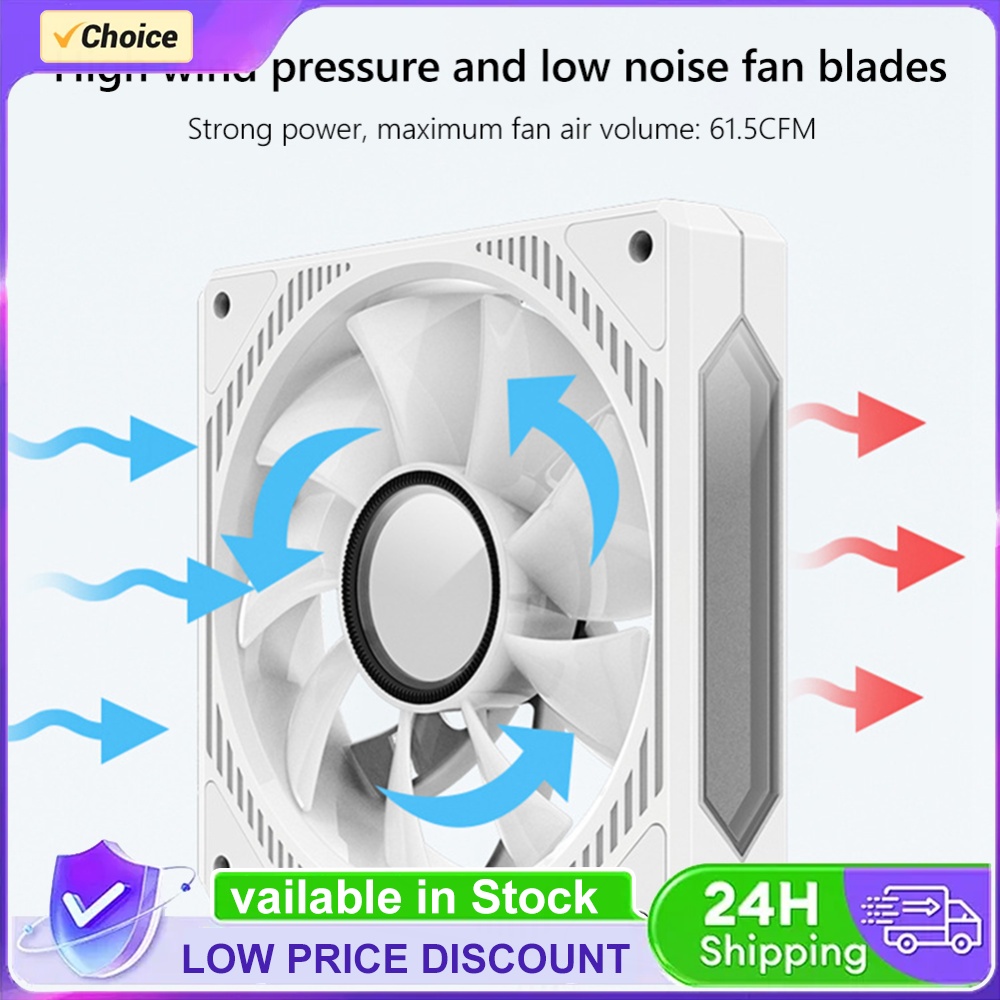 Case Fan Controller - พัดลม PC ขนาด 120 มม. ปรับความเร็วอัตโนมัติ