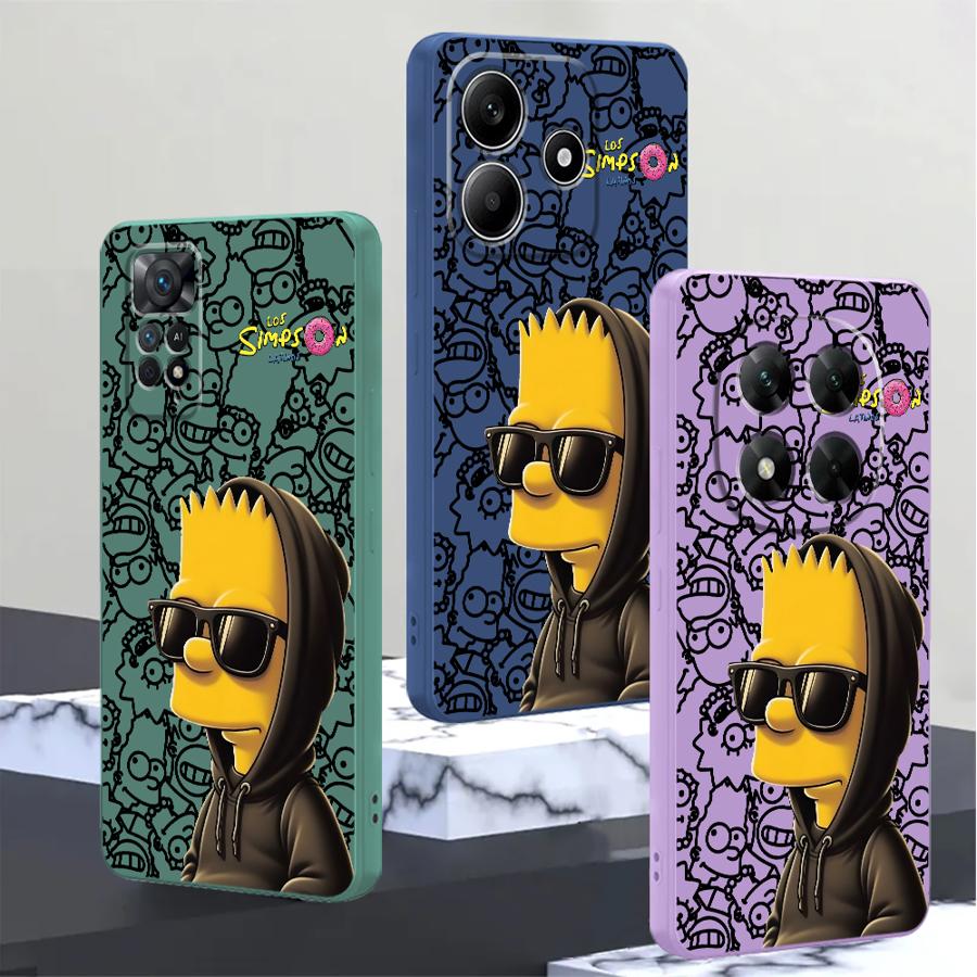 Computer Case - เคสลายบาร์ตเดอะซิมป์สันส์สุดเท่สำหรับ Xiaomi Redmi Note 15 Pro