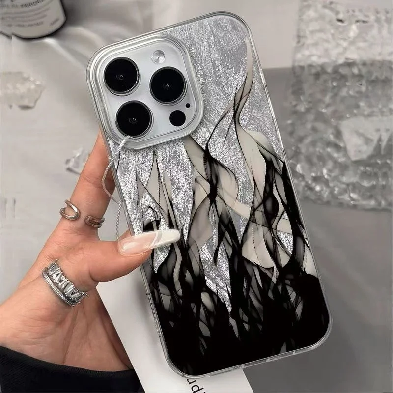 เคสโทรศัพท์แข็งแบบด้านลายเปลวไ - Matte Pc Case บทวิจารณ์และราคา