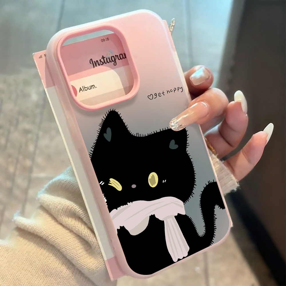 เคสโทรศัพท์ลายคู่รักแมวขาวดำสี - Computer Case บทวิจารณ์และราคา