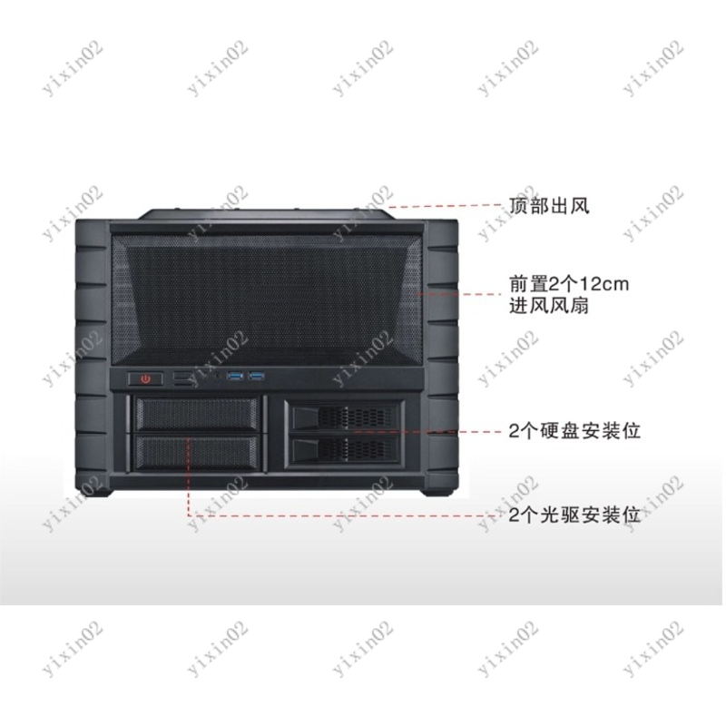 เคสคอมพิวเตอร์เมนบอร์ด ATX - โ - Pc Chassis บทวิจารณ์และราคา