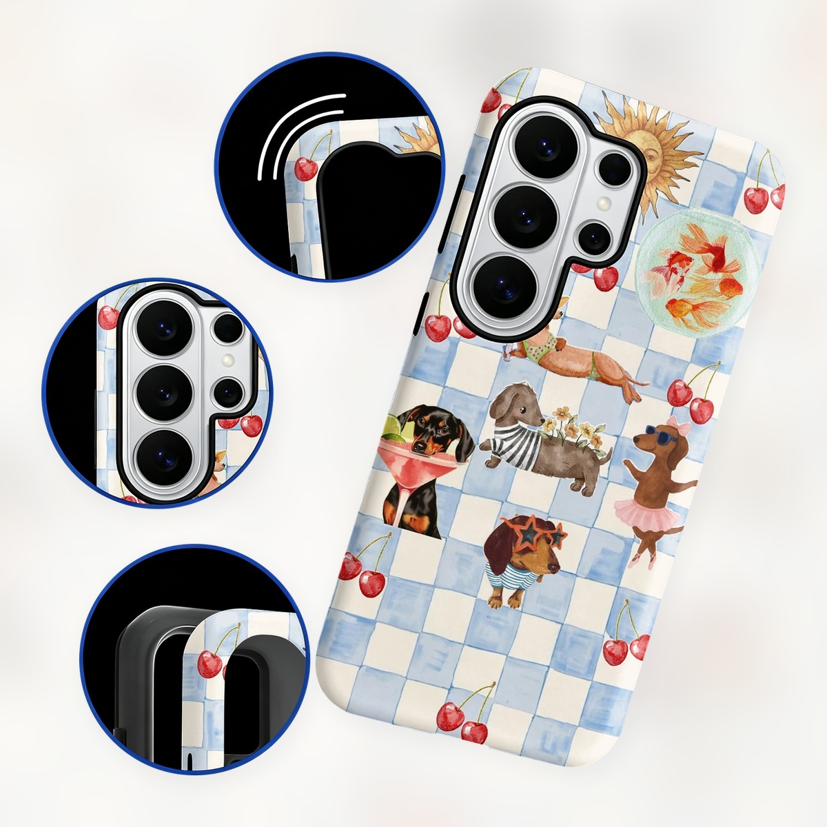เคสโทรศัพท์ลายสุนัขตลก 2-in-1  - Computer Case บทวิจารณ์และราคา