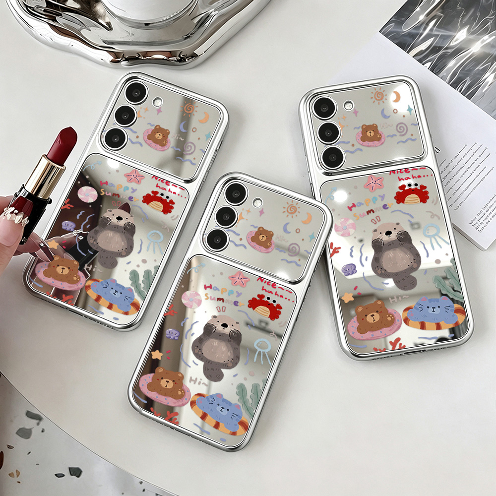 เคสกระจกพร้อมสายคล้องลายหมีการ - Computer Case บทวิจารณ์และราคา