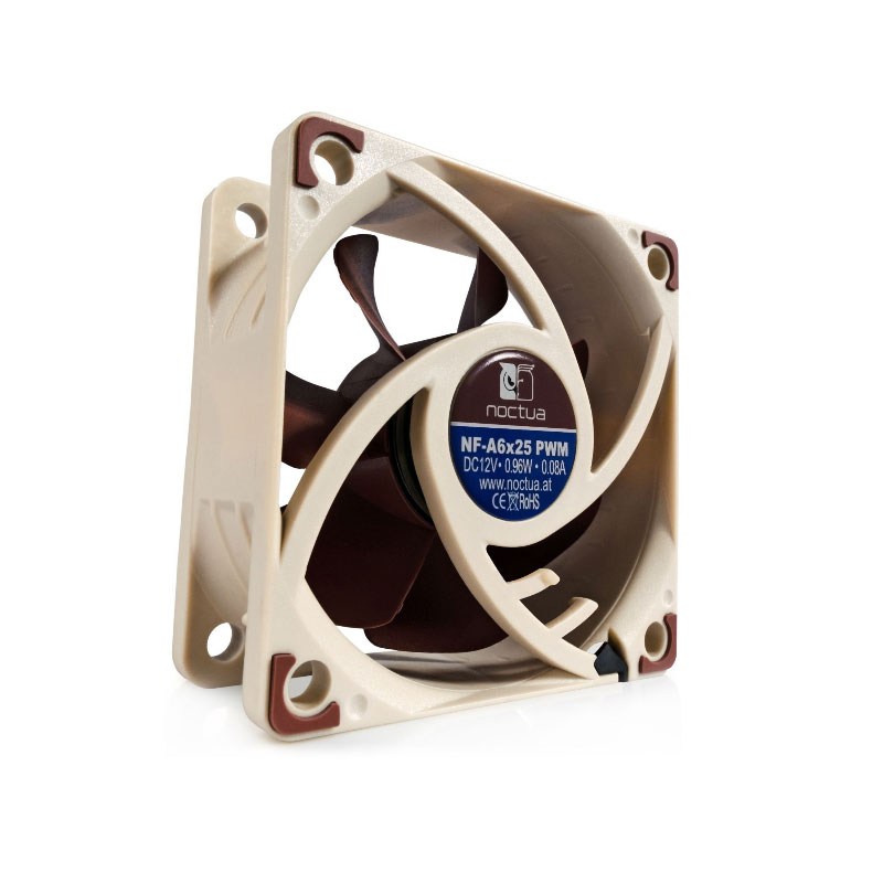 Noctua NF-A6X25 60X60X25Mm 12V - Case Fan Controller บทวิจารณ์และราคา