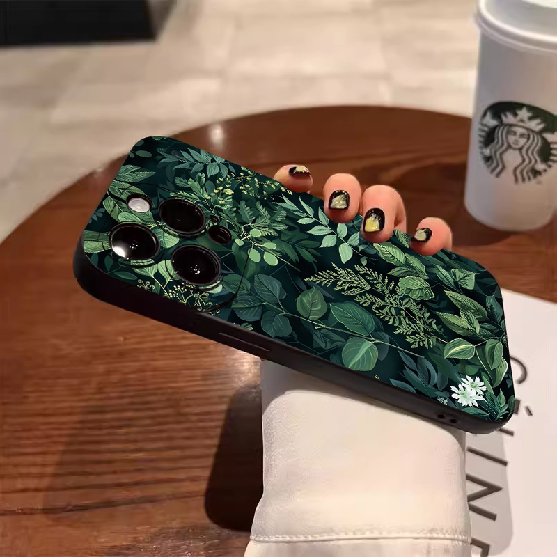 เคสโทรศัพท์ลายใบปาล์มและดอกไม้ - Computer Case บทวิจารณ์และราคา