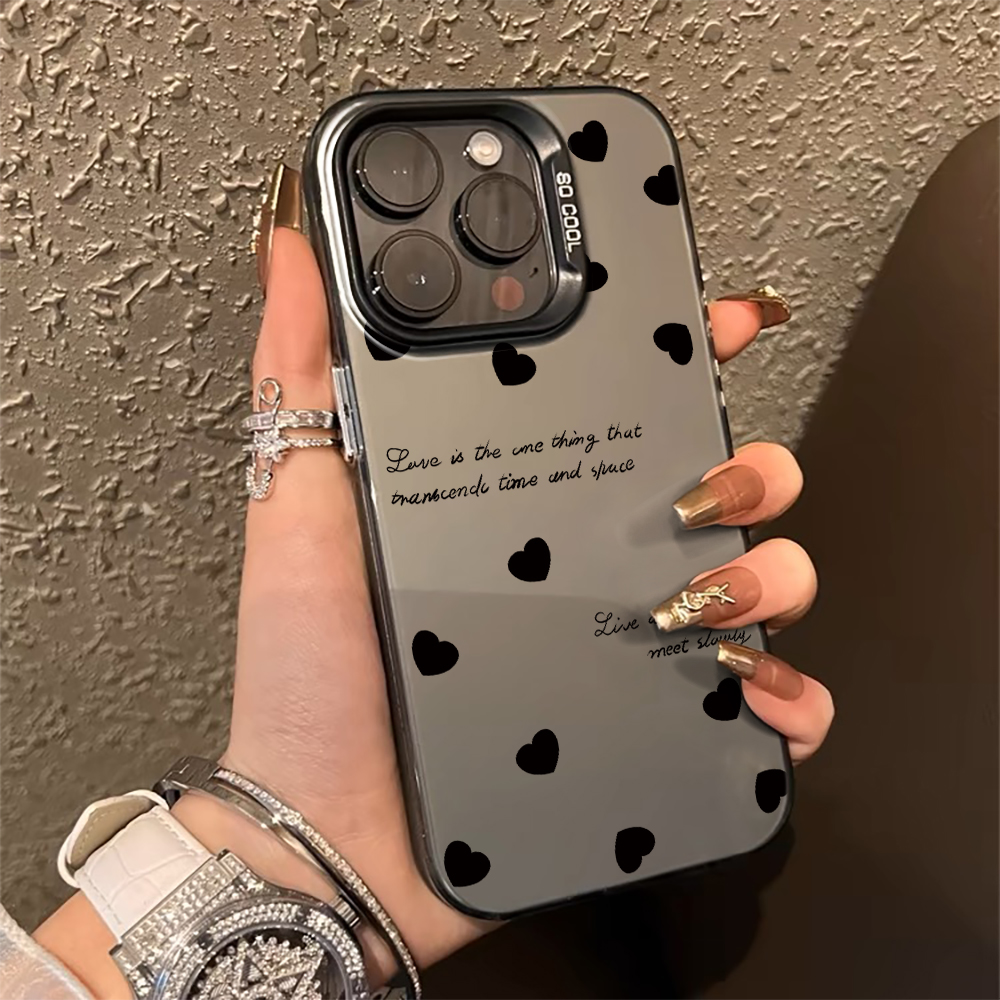 แฟชั่นน่ารักเคสโทรศัพท์รูปหัวใ - Matte Pc Case บทวิจารณ์และราคา