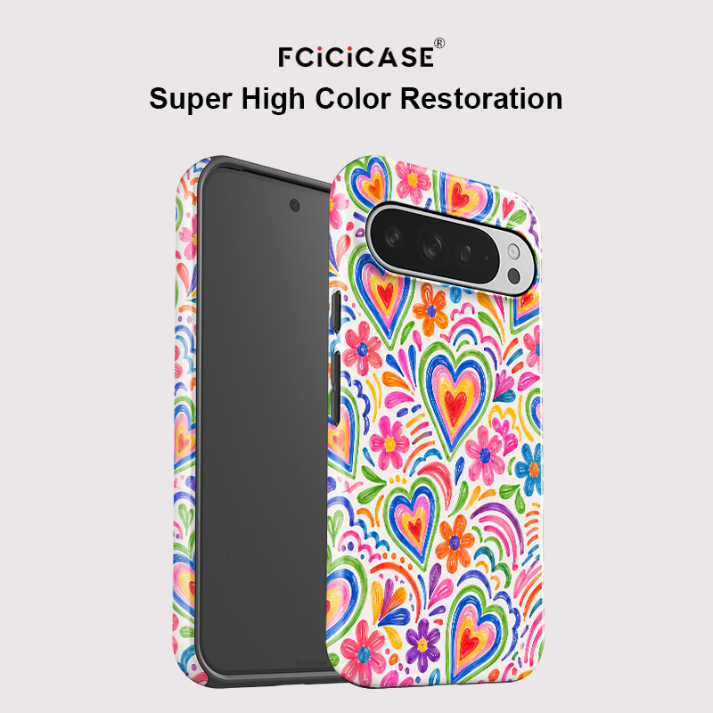 เคสโทรศัพท์ Fcicicase ลายหัวใจ - Matte Pc Case บทวิจารณ์และราคา