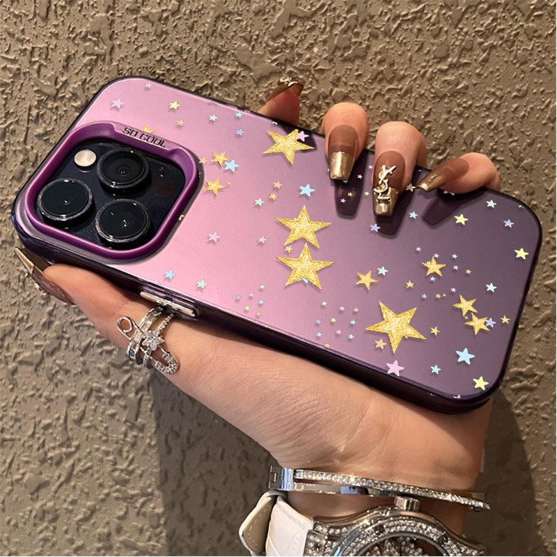 เคสแข็งลายดาวสีสันสดใส Xiaomi  - Matte Pc Case บทวิจารณ์และราคา