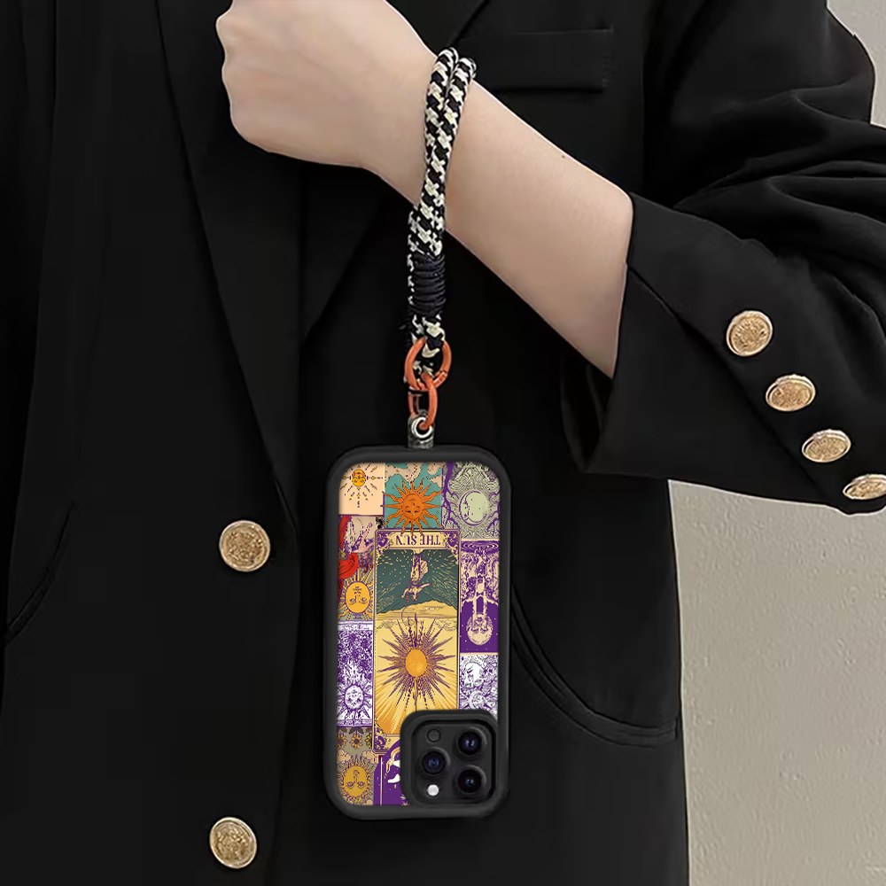 เคสโทรศัพท์ลายไพ่ทาโรต์วินเทจ  - Matte Pc Case บทวิจารณ์และราคา