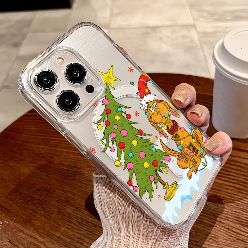 เคสโทรศัพท์ใสลายปาร์ตี้คริสต์ม - Mini Pc Case บทวิจารณ์และราคา